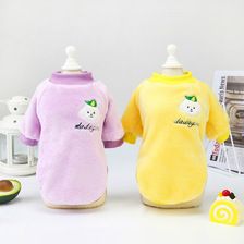宠物服装新款狗狗哒哒狗绒衣加绒厚实保暖柔软舒服冬季款宠物狗狗衣服