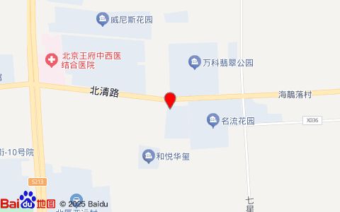 新仁仁动物医院(北七家分院)位置示意图