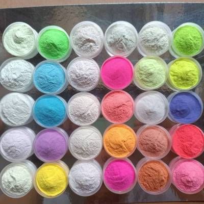 服饰夜光粉 滴胶荧光粉 服装商标发光材料 高长效
