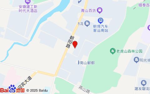 蚌埠爱尚宠物店位置示意图