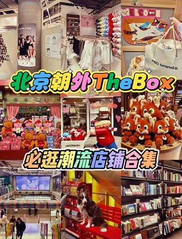 北京朝外the box必逛潮流店铺合集️