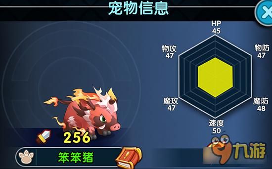 笨笨猪看起来有点酷 怪物X联盟2宠物设定详解