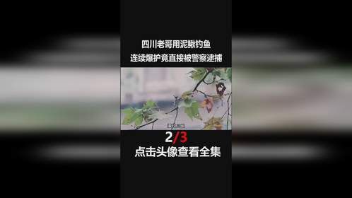 四川老哥用泥鳅钓鱼