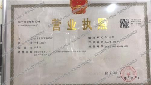 营业执照