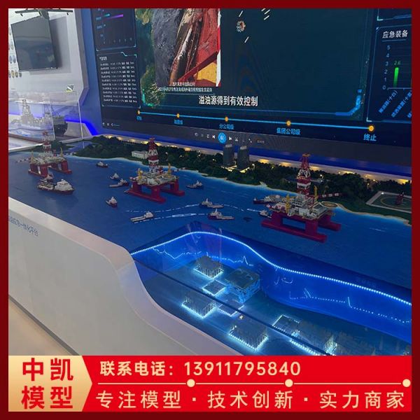  物流港口沙盘模型 防潮耐高温寿命长 安全耐用 全国供应 北方中凯