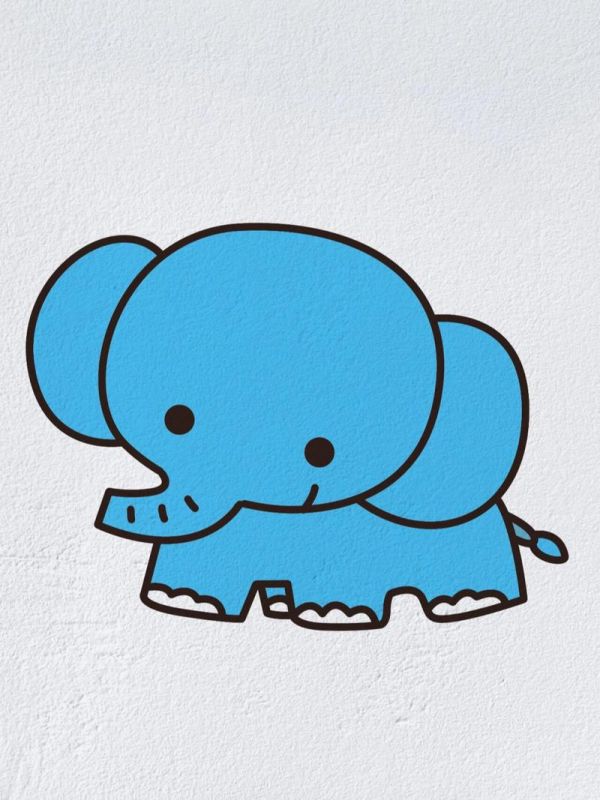 幼儿简笔画动物图片大全
