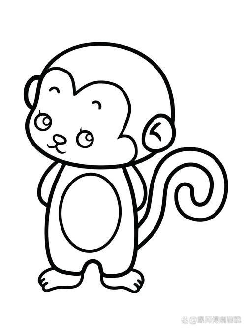 幼儿简笔画动物图片大全