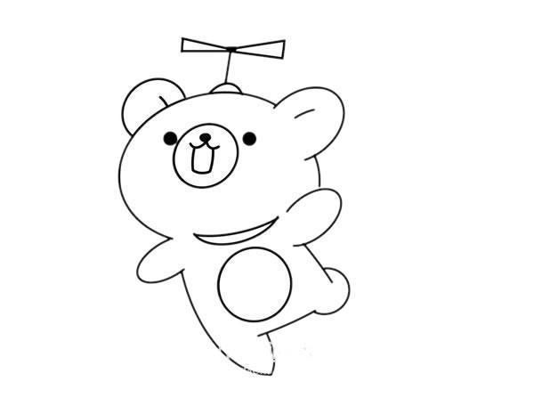 可爱的动物动漫简笔画