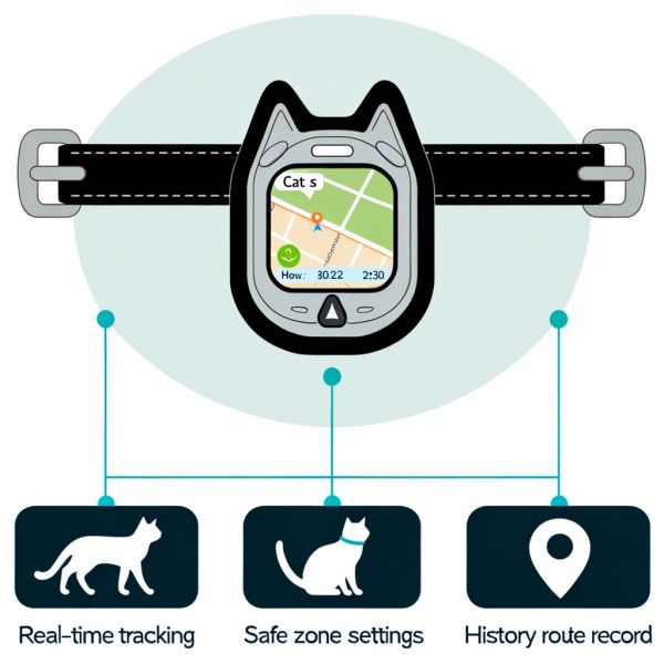Cat GPS 追踪器的基本功能