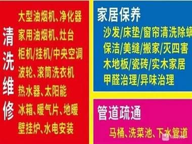 搞卫生，擦玻璃，清洗家电