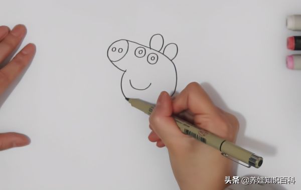 简笔画小猪佩奇图文教程（分享小猪佩奇简笔画法步骤）