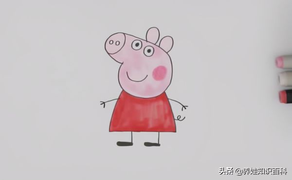 简笔画小猪佩奇图文教程（分享小猪佩奇简笔画法步骤）