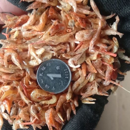 淡水无盐全干小虾米小河虾红虾米宠物虾