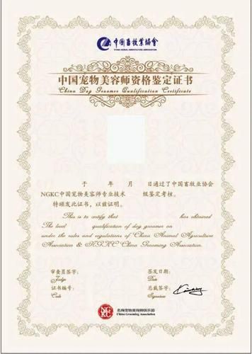 办宠物美容师证书有几种.宠物美容师证书在哪里考