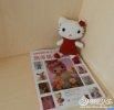毛线编织KITTY凯迪猫教程图解 钩针编织毛线玩偶