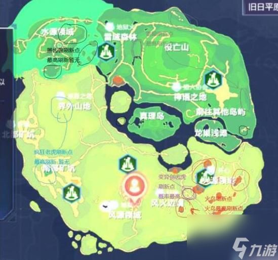 我的起源218年疯狂宠物在哪刷新 变异宠物刷新坐标