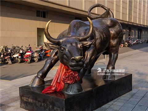 铜牛雕塑 赣州铜牛雕塑