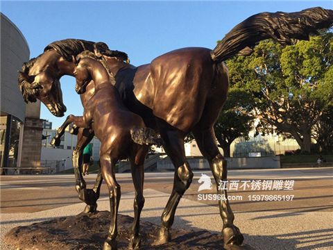 铜马雕塑 赣州铜马雕塑