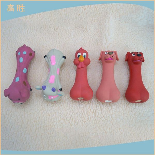 承接 天然乳胶宠物抛掷玩具 卡通宠物乳胶玩具加工