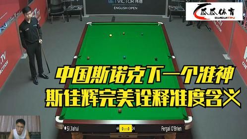 中国斯诺克下一个准神：斯佳辉完美诠释准度含义，全场球迷沸腾了