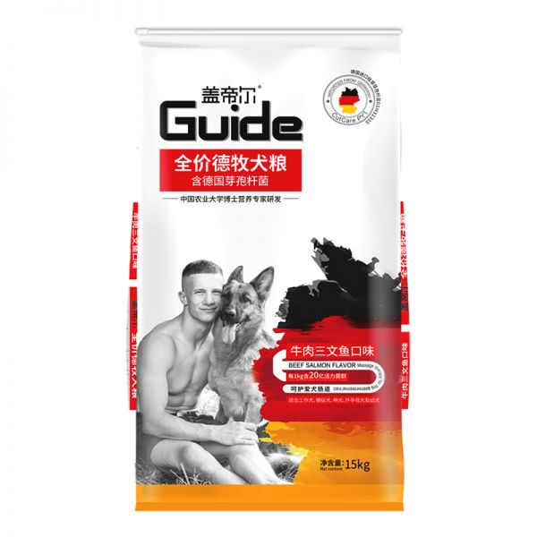 盖帝尔全价德牧犬粮15kg