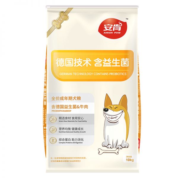 金标安肯全价成犬粮10kg