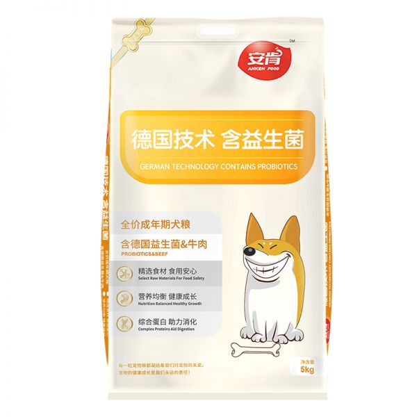 金标安肯全价成犬粮5kg