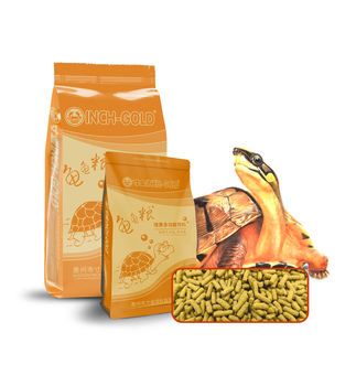 Enhanced Yellow Terrapin Feed Floating Particles Cheap Turtle Feed