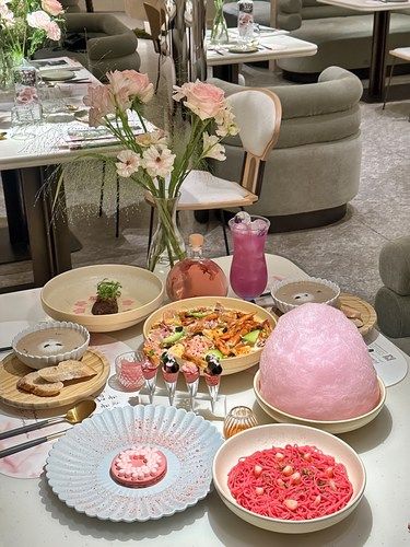 吃到漂亮饭啦