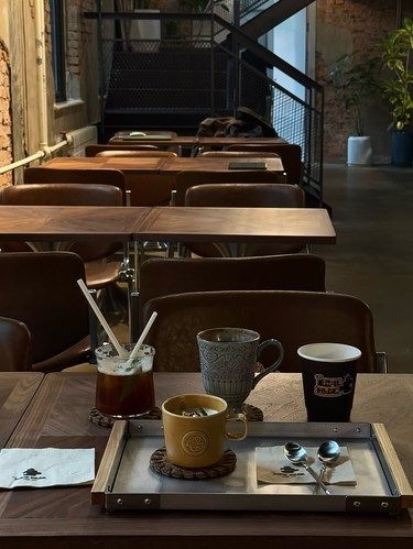 北京新开的！巨新！海淀超大工业风咖啡店☕️