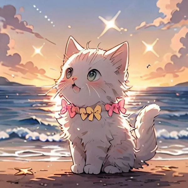 卡通猫咪图片大全可爱