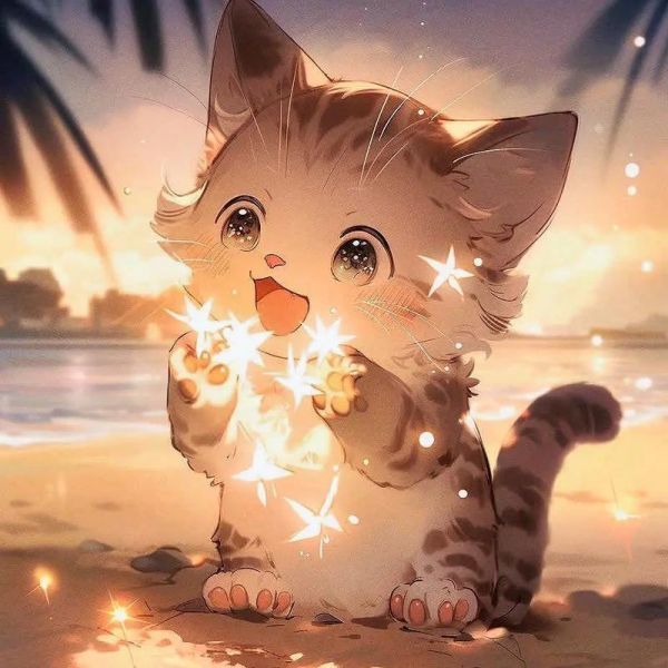 卡通猫咪图片大全可爱