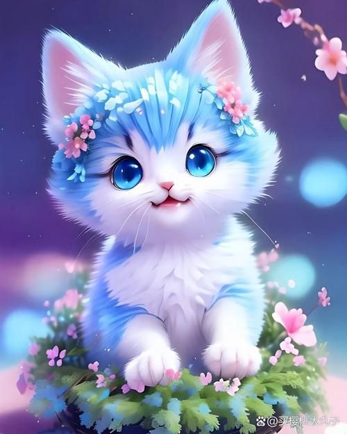卡通猫咪图片大全可爱
