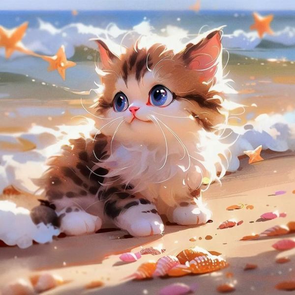 卡通猫咪图片大全可爱