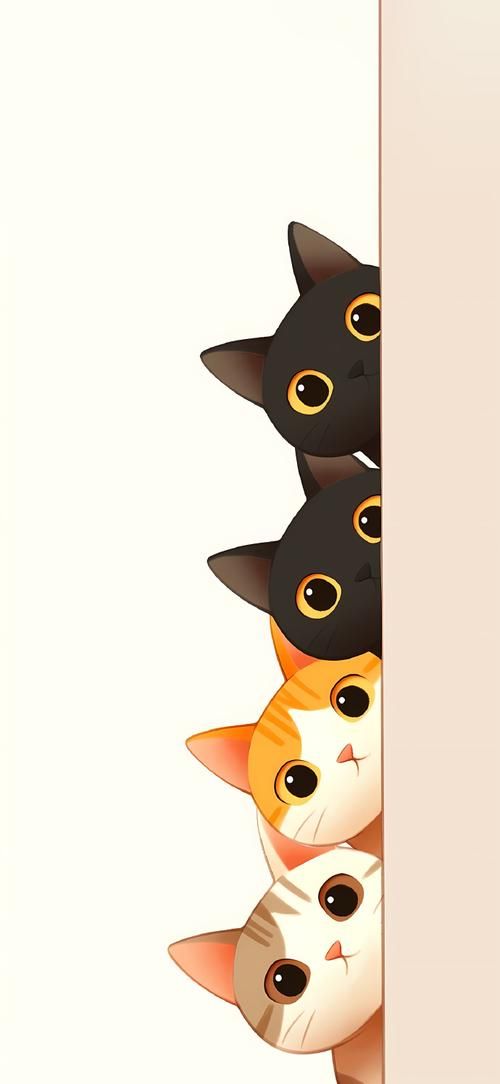 卡通猫咪图片大全可爱
