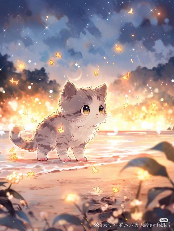 卡通猫咪图片大全可爱