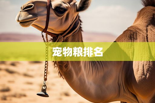 宠物粮排名
