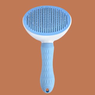 一人二宠 猫梳子狗毛猫刷梳毛神器清理器猫咪狗狗专用宠物用品大全一键除毛