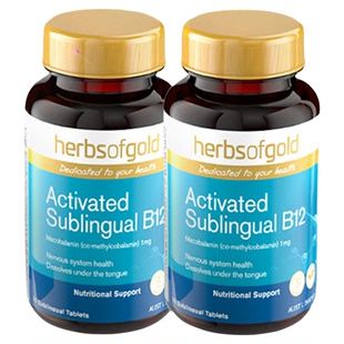 HerbsofGold甲钴胺片营养神经维生素b12成人中老年和丽康 75片*2