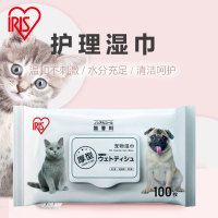 爱丽思IRIS 宠物湿巾 100抽