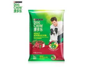 玉米面狗粮搭配适宜，营养均衡。