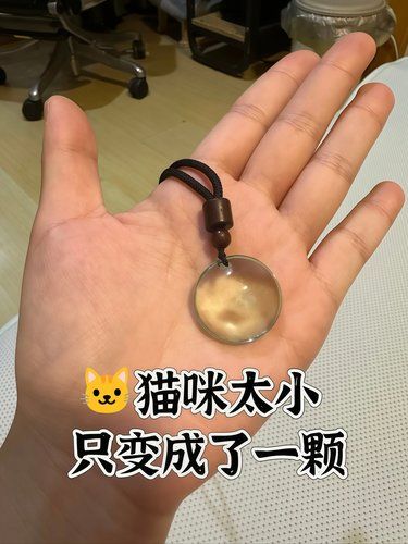 [快哭了]猫咪晶石项链永远陪伴着我……..