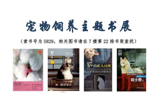 饲养宠物 荐书丨用心养宠物——宠物饲养主题书展文章配图