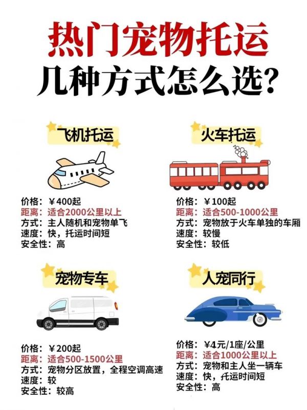 长途旅行如何带宠物