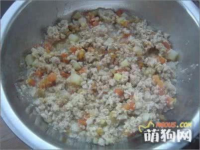 自制狗狗营养均衡的午饭