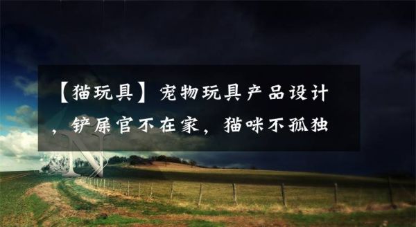 【猫玩具】宠物玩具产品设计，铲屎官不在家，猫咪不孤独文章配图