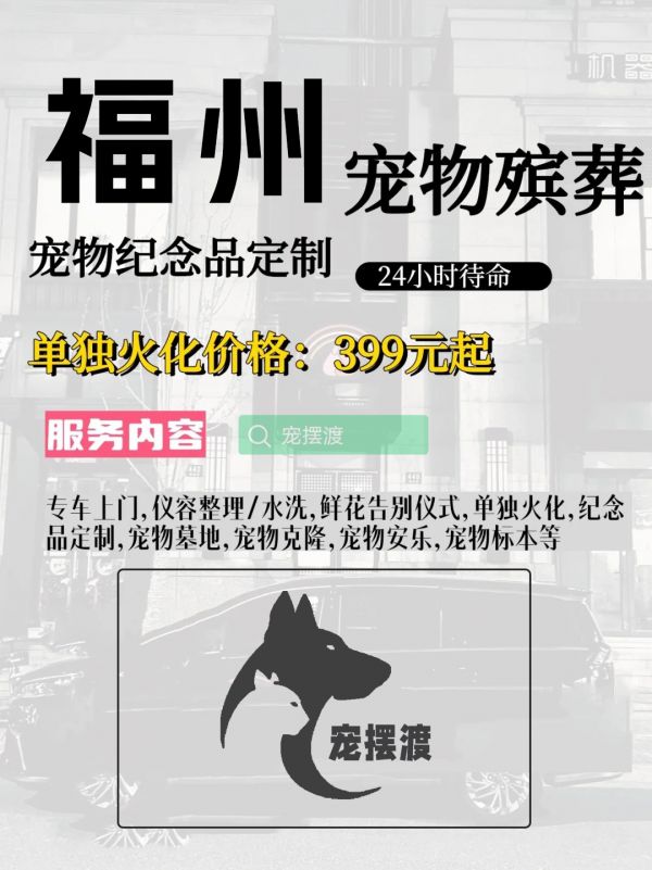 福州宠物身后事：如何处理宠物的遗体告别仪式
