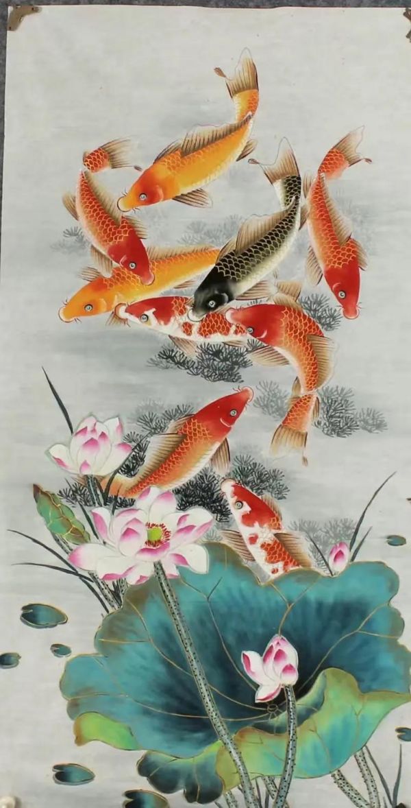 鱼的装饰画图片大全