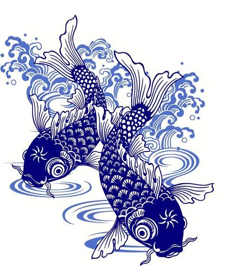 鱼的装饰画图片大全
