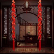 新年春节装饰乔迁新房客厅酒店喜庆布置新品辣椒串中国结挂件